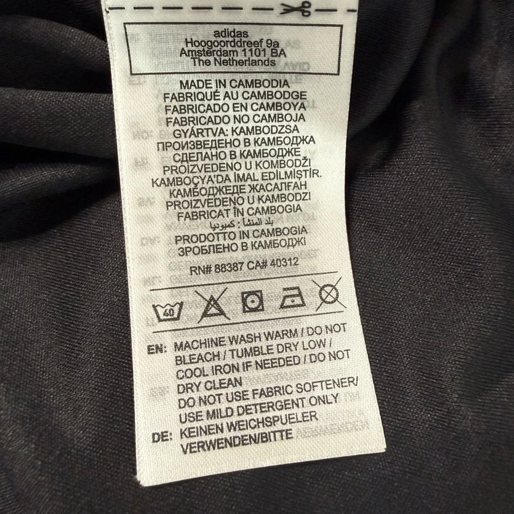 Adidas Mens Sporty Sereno 3S Aeroready Training Lightweight Shirt Black White XL